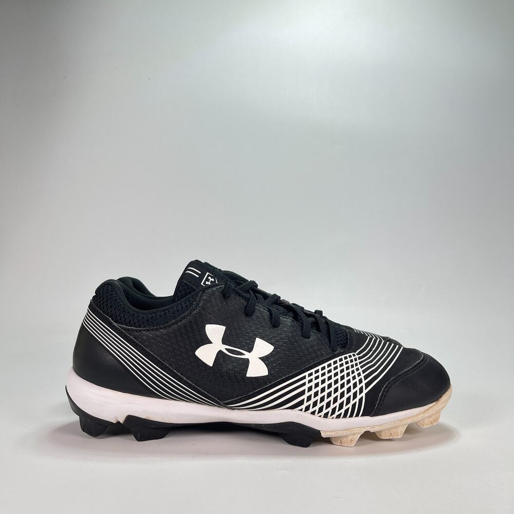 Under Armour Glyde RM Black White Softball Cleats 1297334-011 Women's Size 8.5